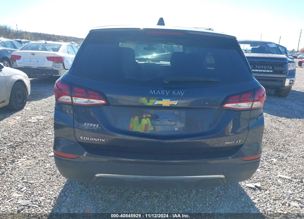 2022 CHEVROLET EQUINOX AWD LT VIN: 2GNAXUEV9N6110353