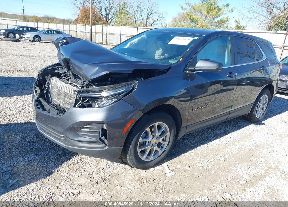 2022 CHEVROLET EQUINOX AWD LT VIN: 2GNAXUEV9N6110353