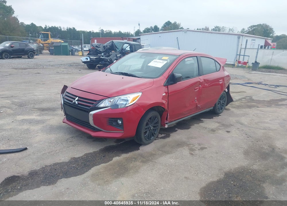 2022 MITSUBISHI MIRAGE G4 BLACK EDITION VIN: ML32FUFJ3NHF04247