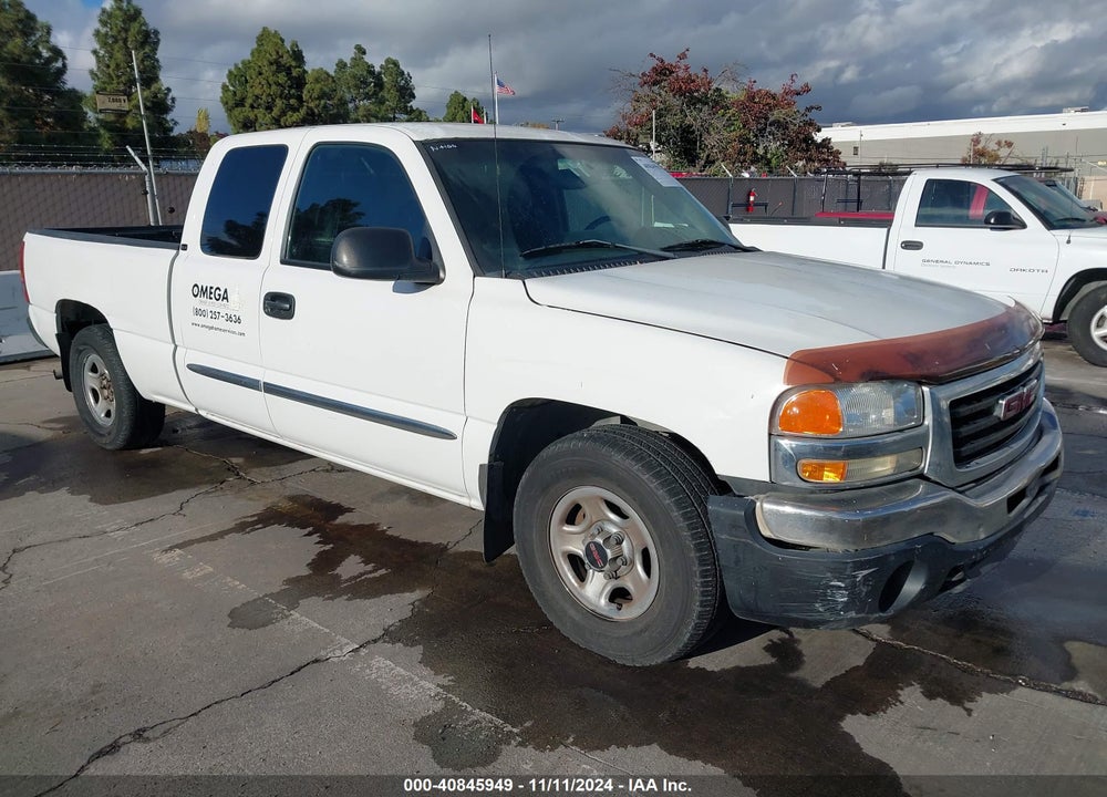 2003 GMC SIERRA 1500 SLE VIN: 2GTEC19V831195159