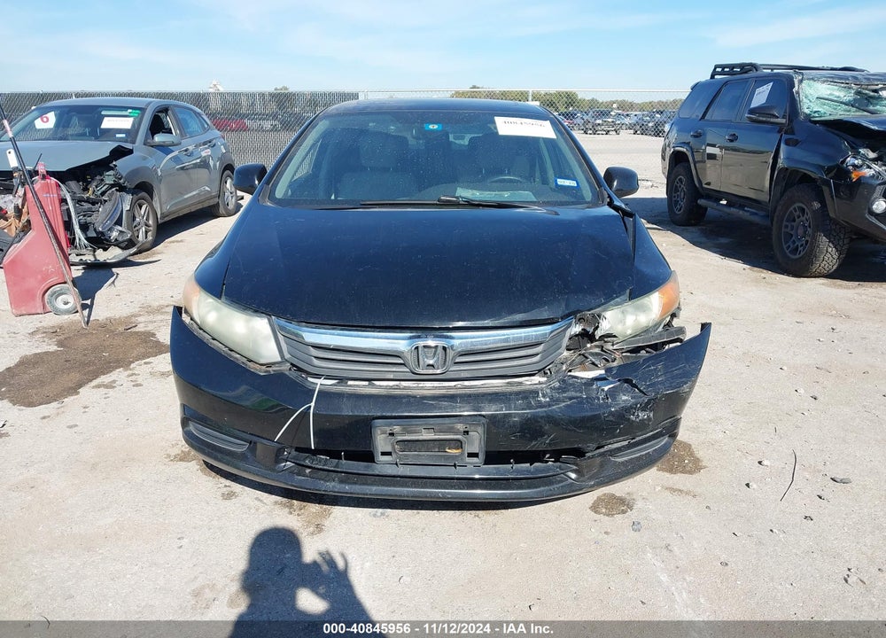 2012 HONDA CIVIC EX VIN: 19XFB2F88CE006055