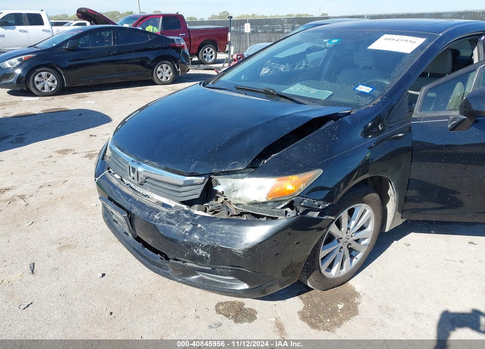 2012 HONDA CIVIC EX VIN: 19XFB2F88CE006055