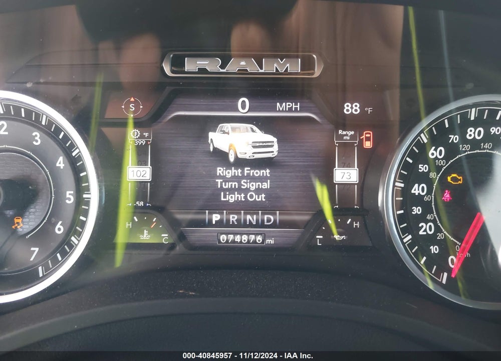 2022 RAM 1500 BIG HORN 4X4 6'4 BOX VIN: 1C6SRFBT8NN162517