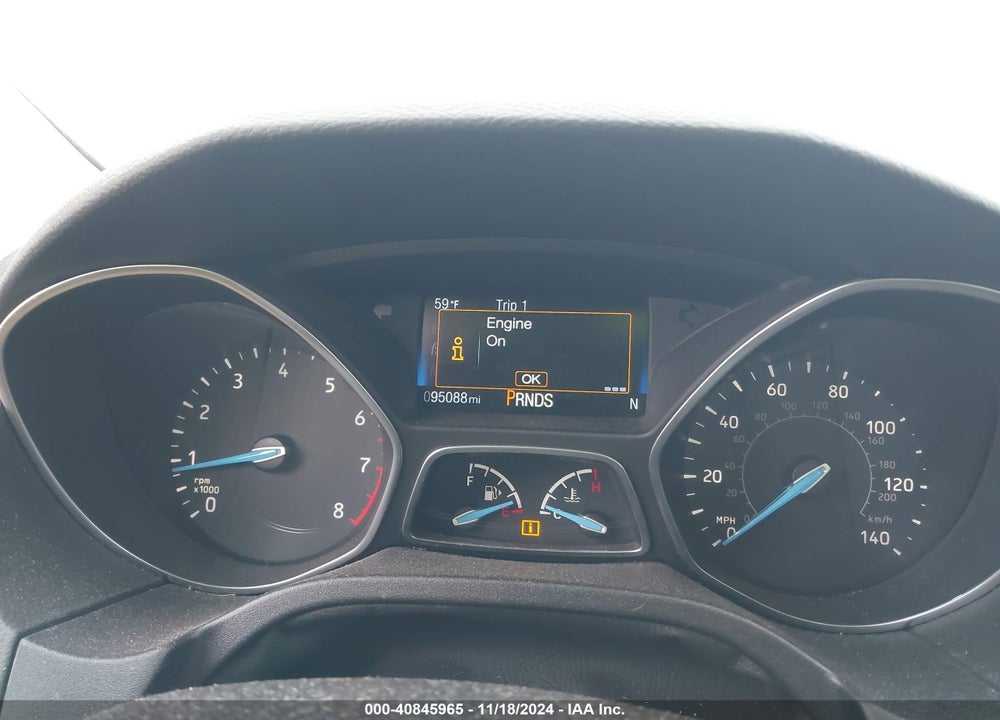 2017 FORD FOCUS SEL VIN: 1FADP3H23HL226392