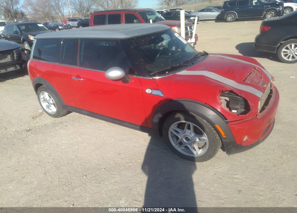 2009 MINI COOPER S CLUBMAN VIN: WMWMM33589TP72589