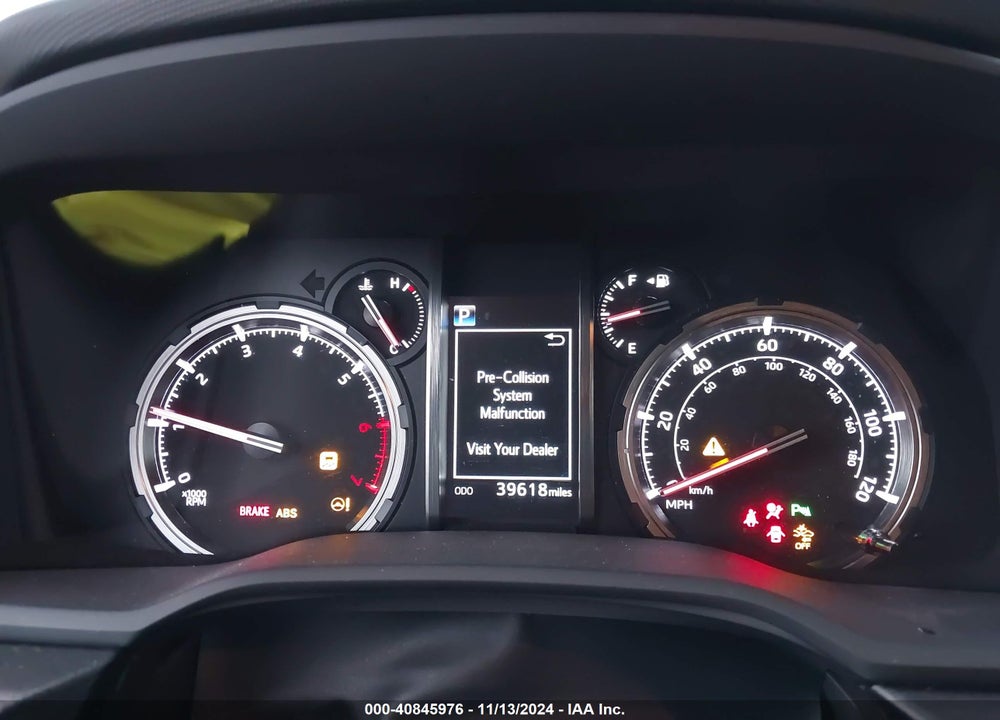 2021 TOYOTA 4RUNNER NIGHTSHADE SPECIAL EDITION VIN: JTEJU5JR6M5842767