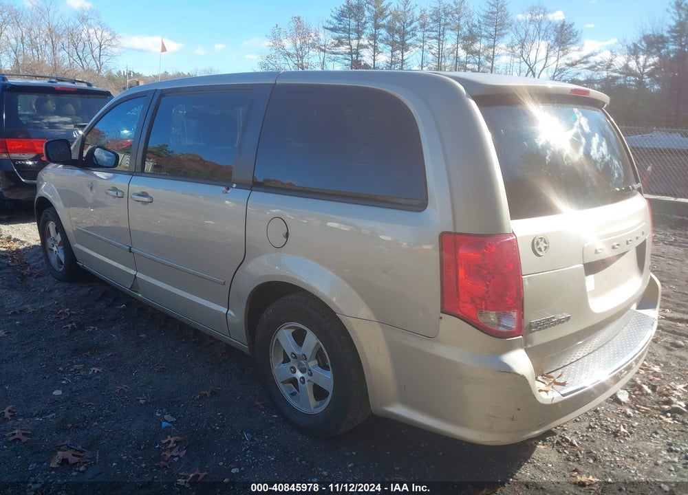 2013 DODGE GRAND CARAVAN SXT VIN: 2C4RDGCG8DR524652