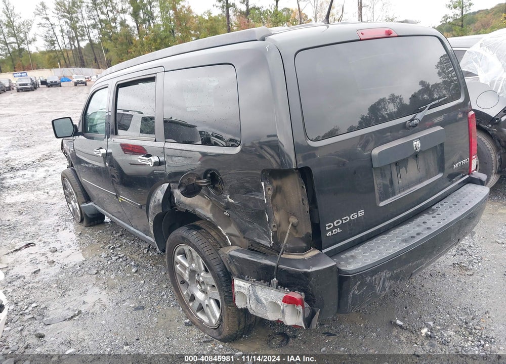 2011 DODGE NITRO HEAT VIN: 1D4PT4GX8BW554325