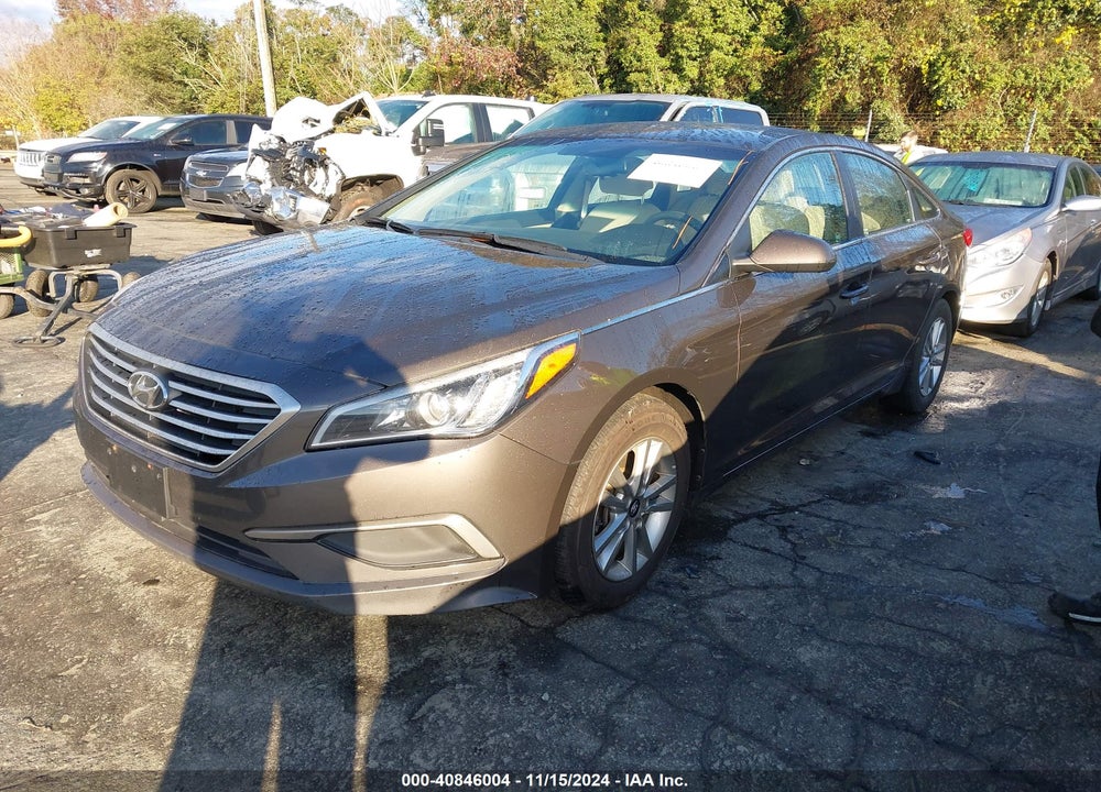 2016 HYUNDAI SONATA SE VIN: 5NPE24AF2GH314059