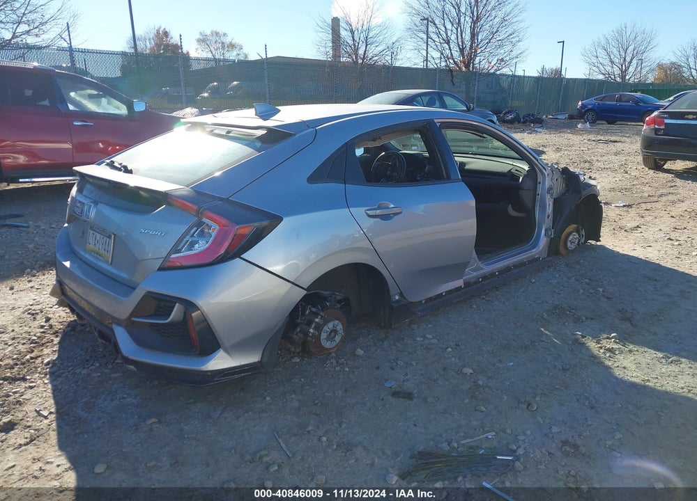 2021 HONDA CIVIC SPORT VIN: SHHFK7H42MU425102