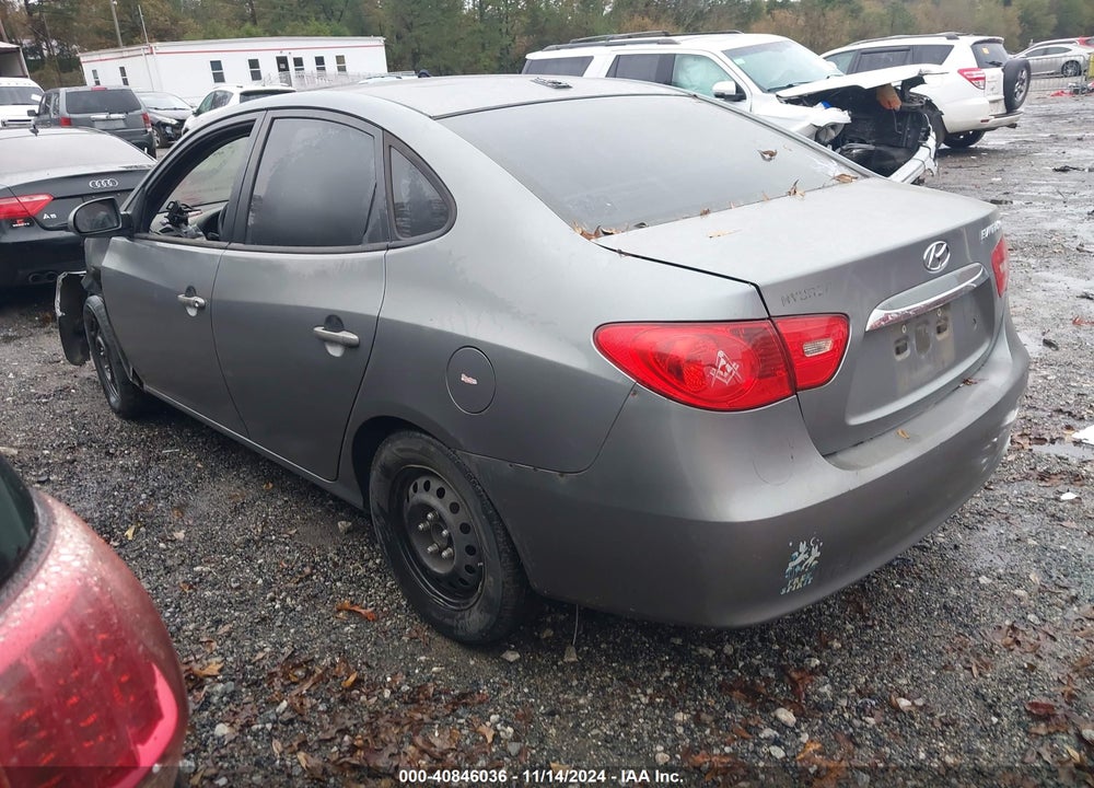 2010 HYUNDAI ELANTRA BLUE VIN: KMHDU4AD9AU148183