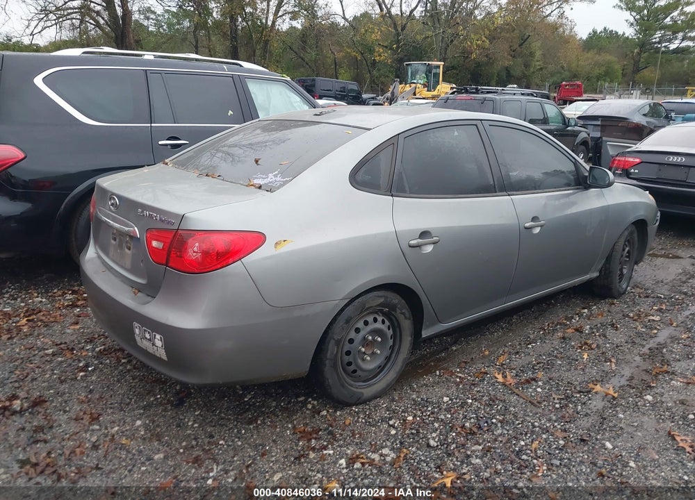 2010 HYUNDAI ELANTRA BLUE VIN: KMHDU4AD9AU148183