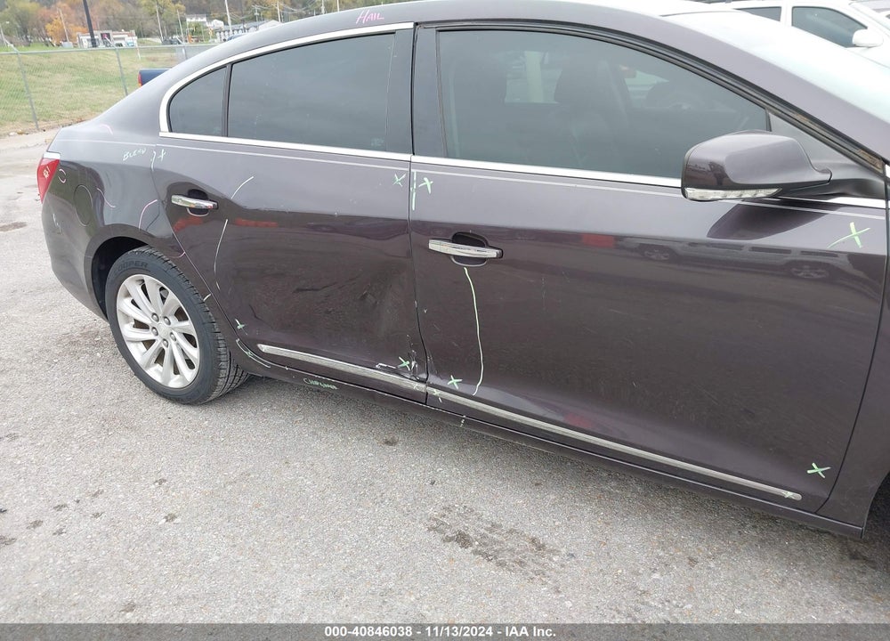 2014 BUICK LACROSSE LEATHER VIN: 1G4GB5G30EF178111