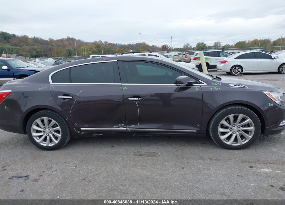 2014 BUICK LACROSSE LEATHER VIN: 1G4GB5G30EF178111
