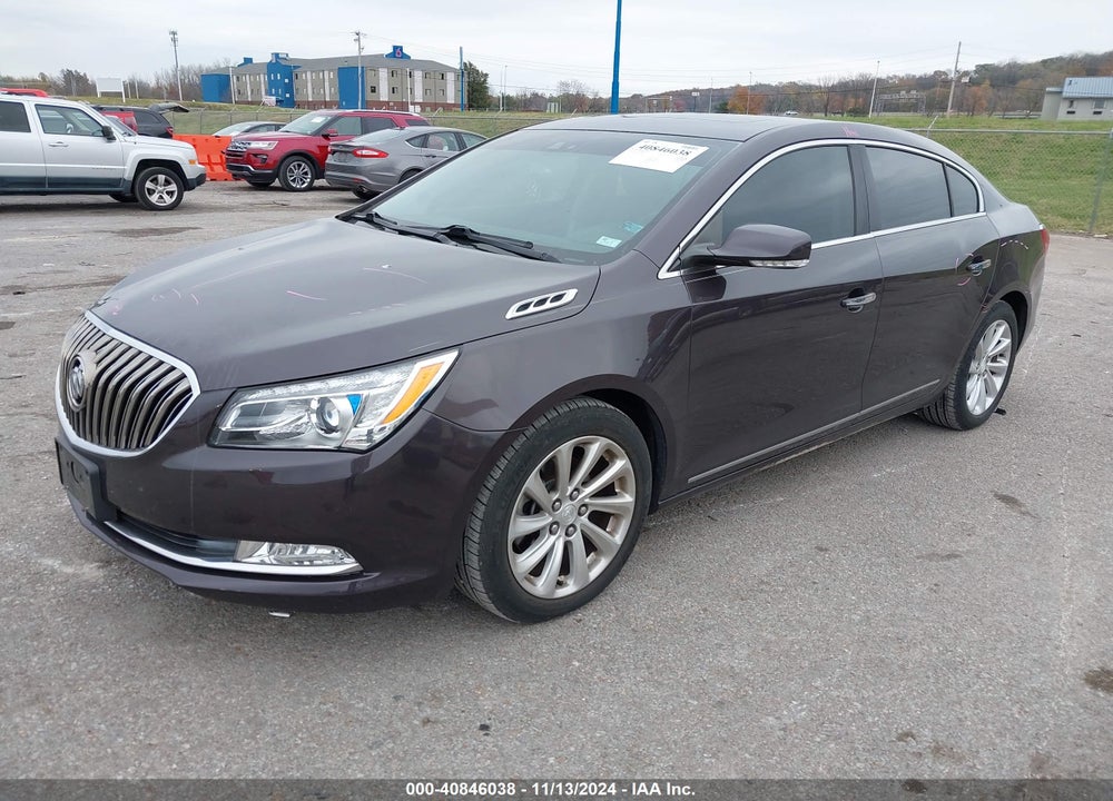2014 BUICK LACROSSE LEATHER VIN: 1G4GB5G30EF178111
