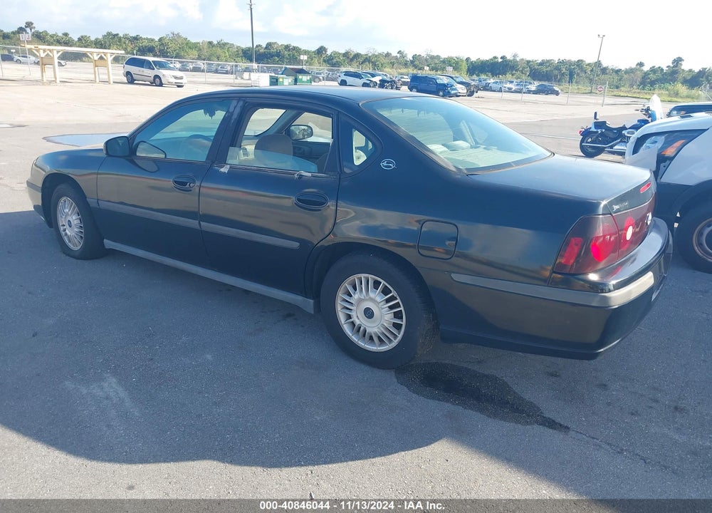 2000 CHEVROLET IMPALA VIN: 2G1WF55K0Y9107124
