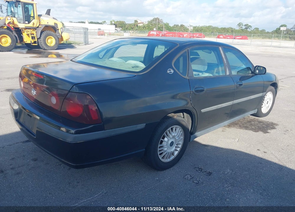 2000 CHEVROLET IMPALA VIN: 2G1WF55K0Y9107124