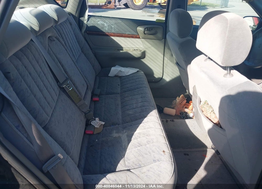 2000 CHEVROLET IMPALA VIN: 2G1WF55K0Y9107124