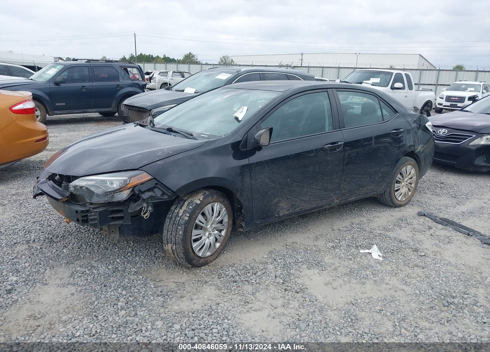 2017 TOYOTA COROLLA LE VIN: 5YFBURHE2HP728406
