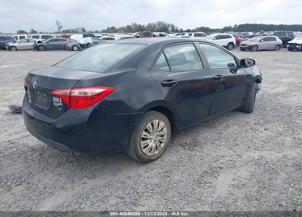 2017 TOYOTA COROLLA LE VIN: 5YFBURHE2HP728406