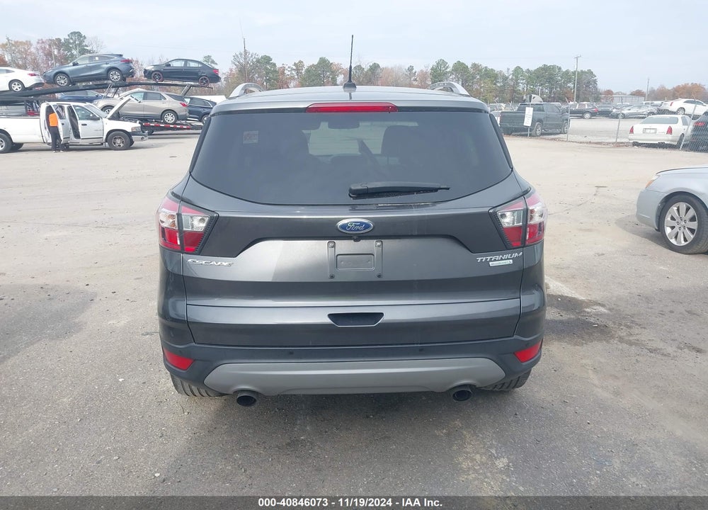 2017 FORD ESCAPE TITANIUM VIN: 1FMCU0JD0HUA18887