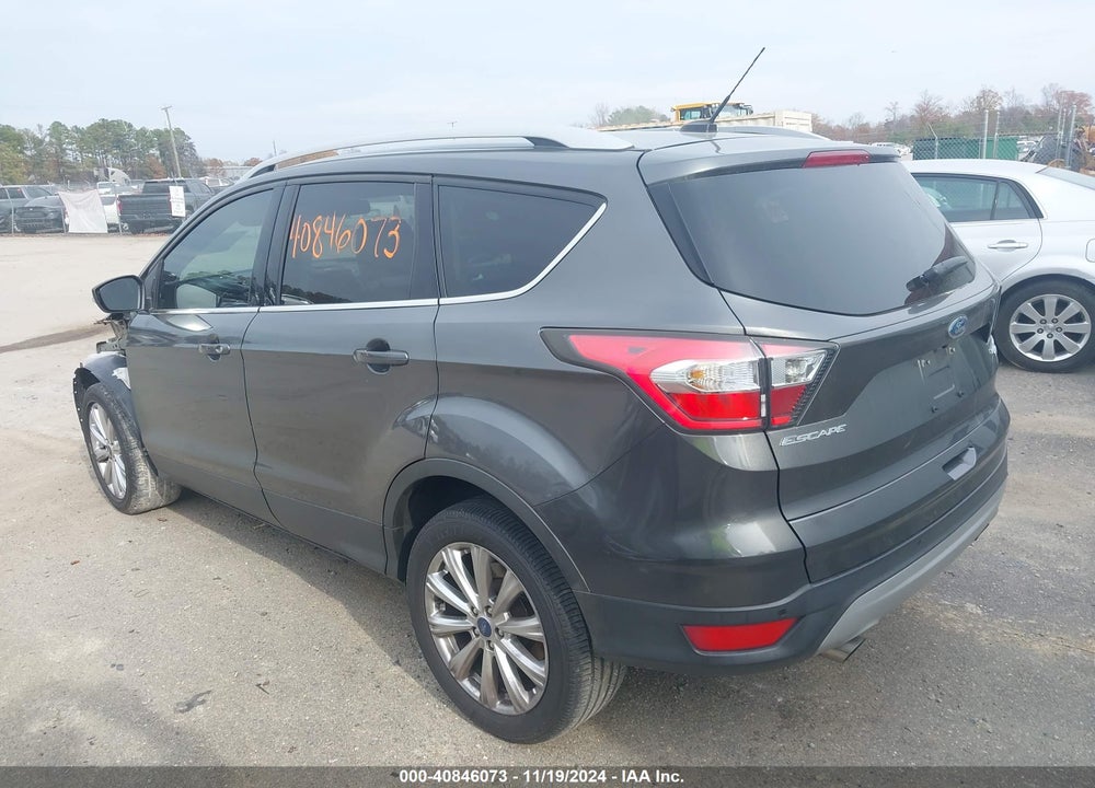 2017 FORD ESCAPE TITANIUM VIN: 1FMCU0JD0HUA18887