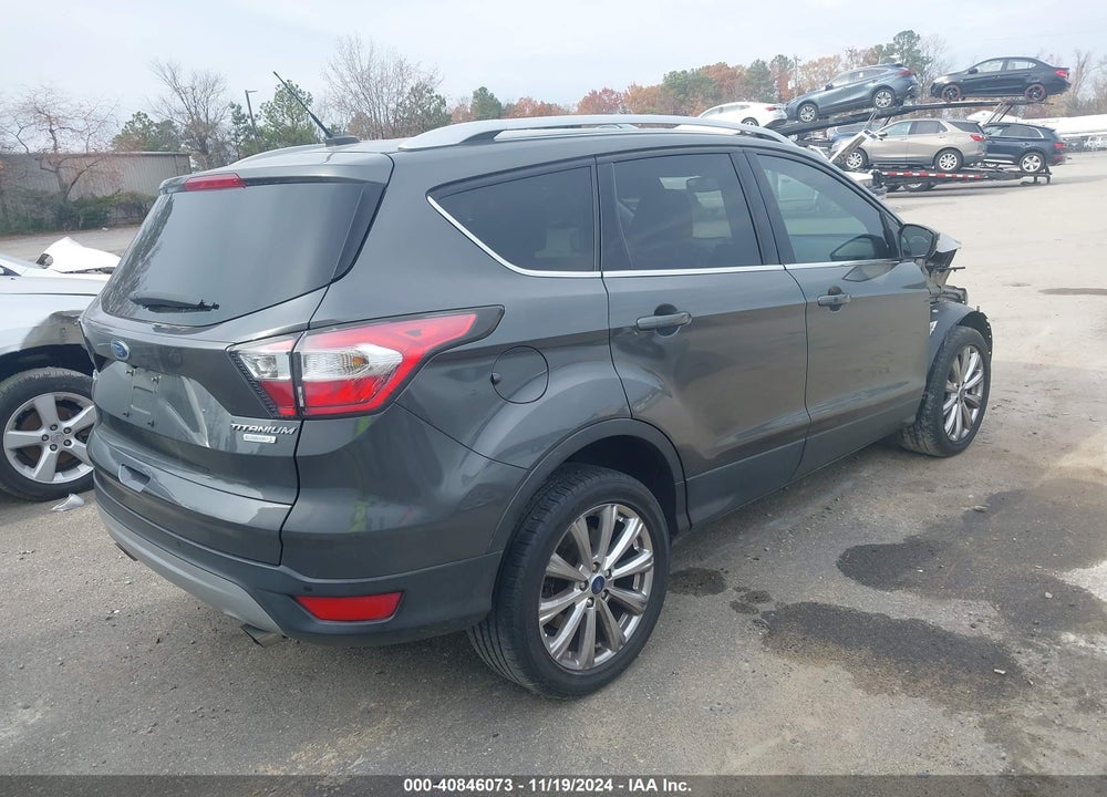 2017 FORD ESCAPE TITANIUM VIN: 1FMCU0JD0HUA18887