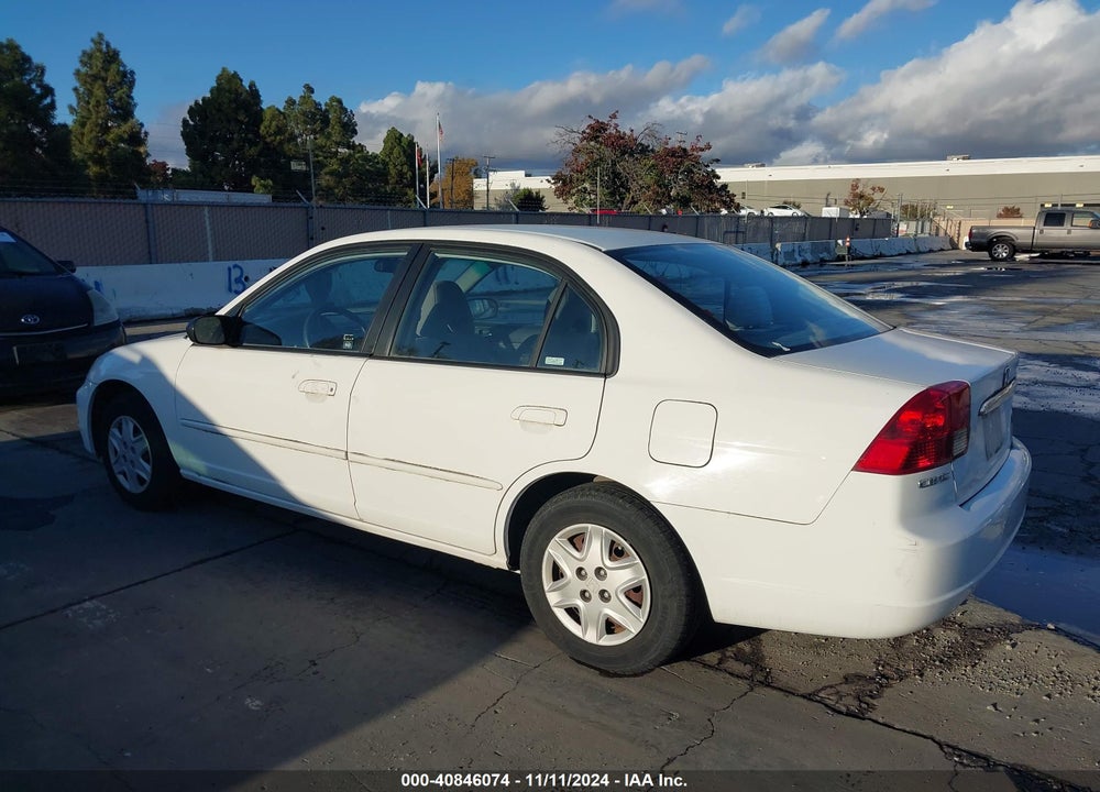 2003 HONDA CIVIC LX VIN: 2HGES16553H580971