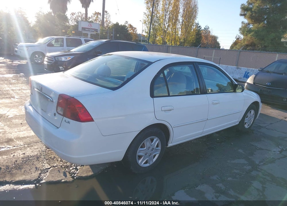 2003 HONDA CIVIC LX VIN: 2HGES16553H580971