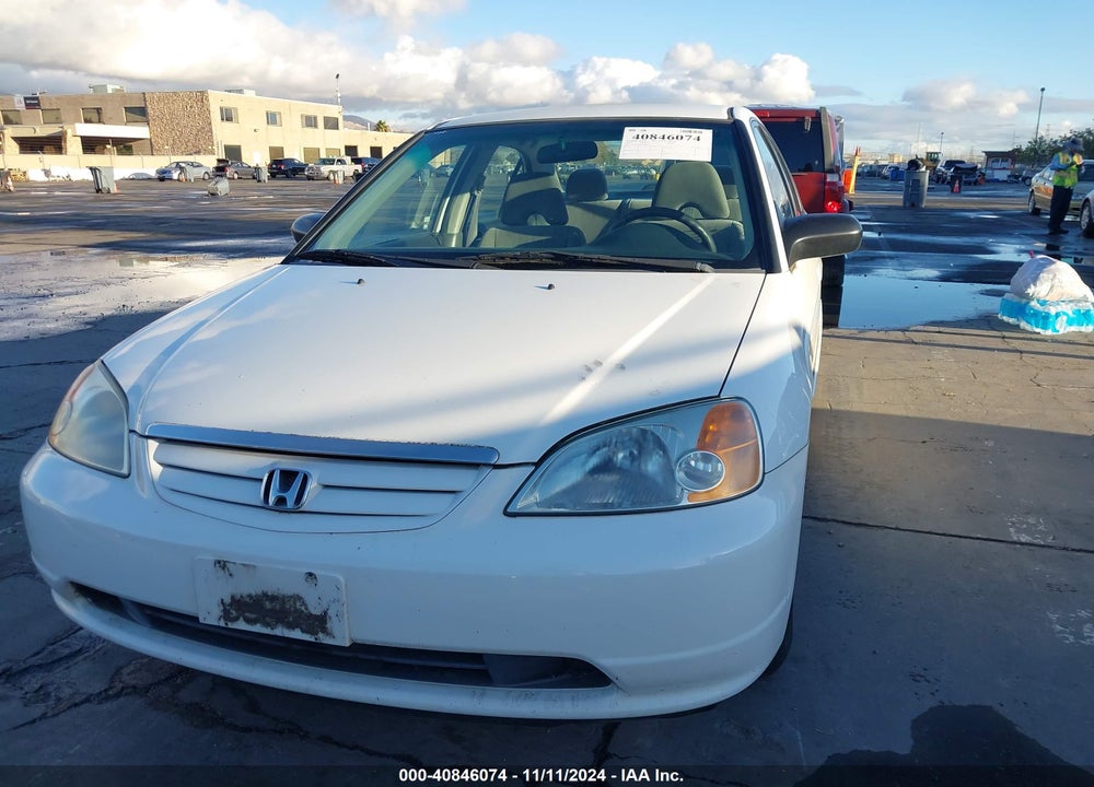 2003 HONDA CIVIC LX VIN: 2HGES16553H580971