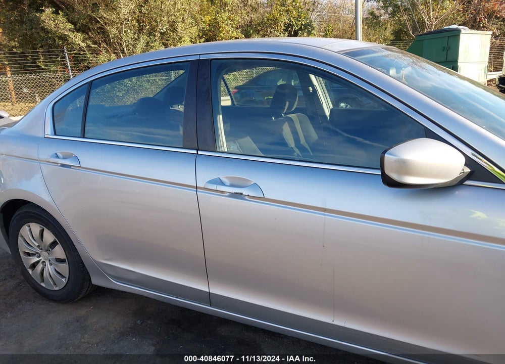 2010 HONDA ACCORD 2.4 LX VIN: 1HGCP2F39AA100181