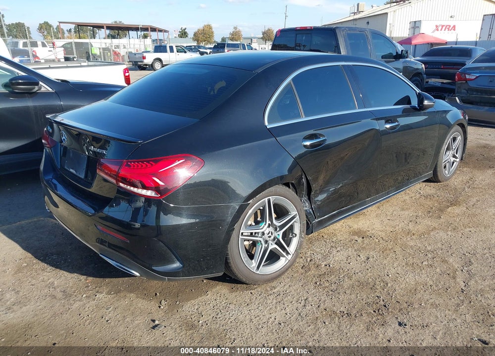 2019 MERCEDES-BENZ A 220 4MATIC VIN: WDD3G4FB9KW006071