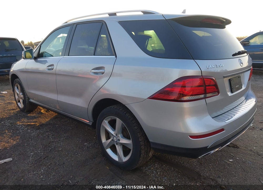 2016 MERCEDES-BENZ GLE 350 4MATIC VIN: 4JGDA5HB3GA785356