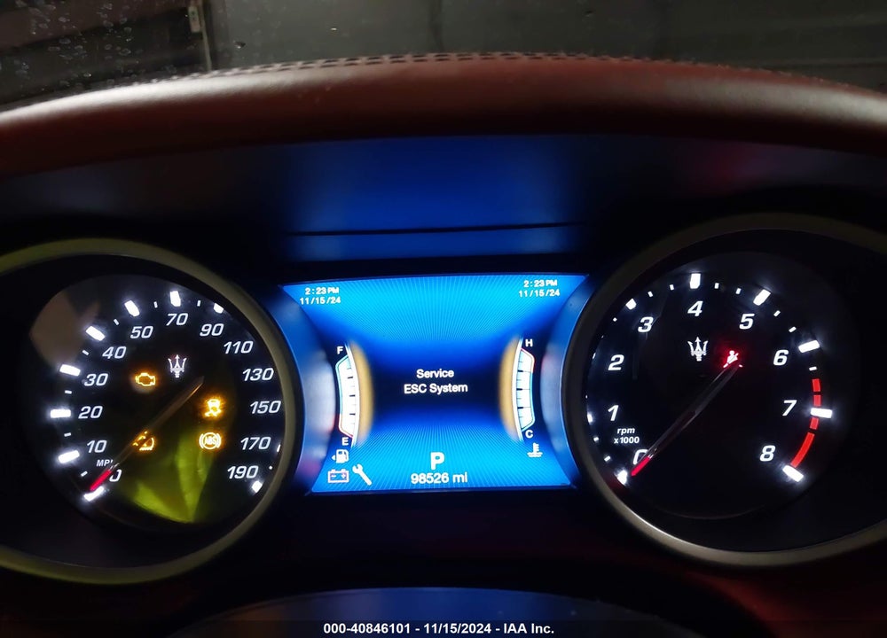 2018 MASERATI GHIBLI VIN: ZAM57XSA8J1279947