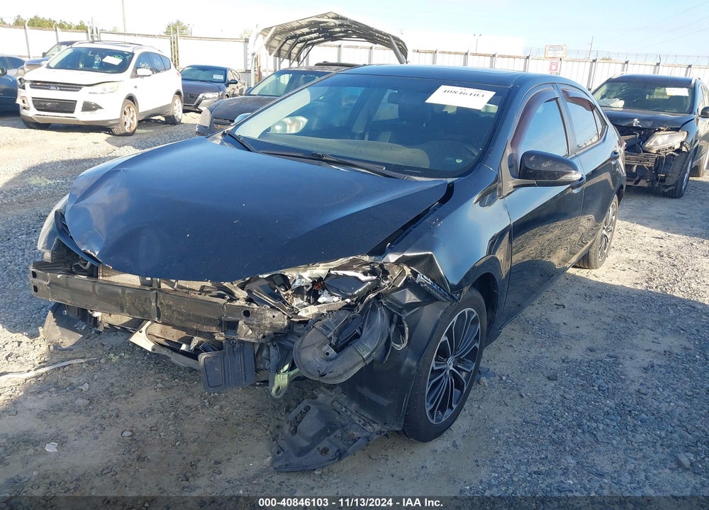 2016 TOYOTA COROLLA S PLUS VIN: 2T1BURHE5GC510832