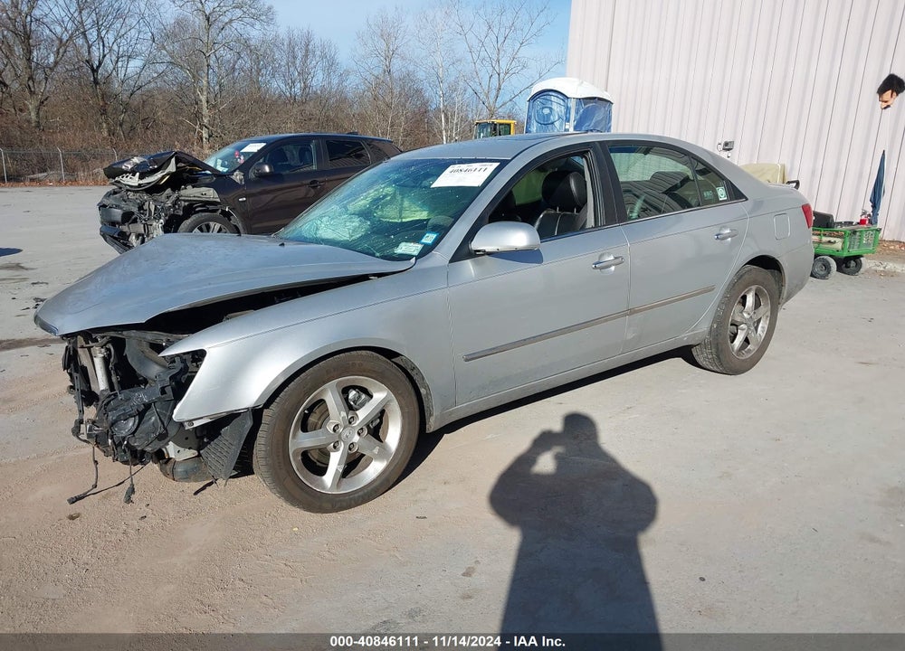 2007 HYUNDAI SONATA LIMITED/SE V6 VIN: 5NPEU46F87H260088