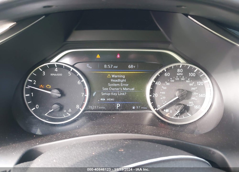 2019 NISSAN MURANO SL VIN: 5N1AZ2MJ9KN164728