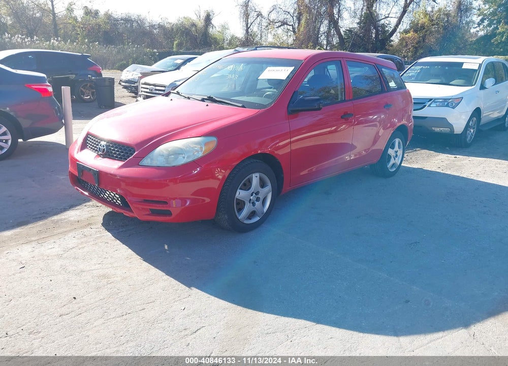 2003 TOYOTA MATRIX STANDARD VIN: 2T1KR32E93C074973