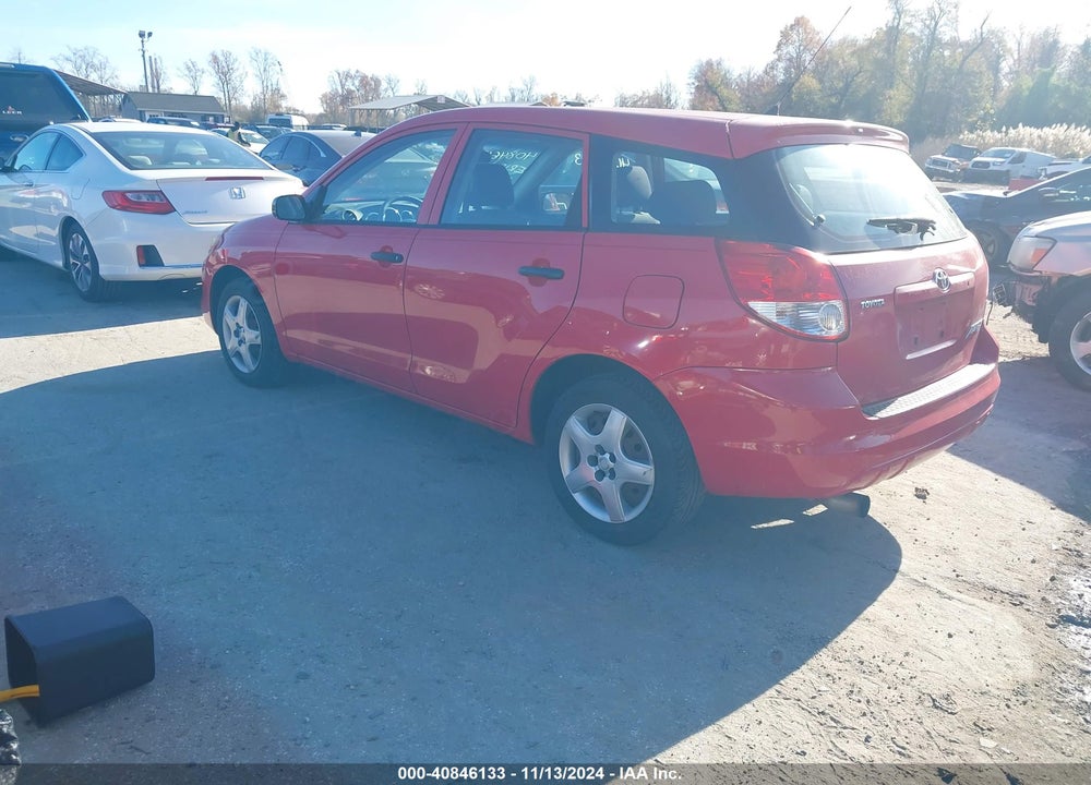 2003 TOYOTA MATRIX STANDARD VIN: 2T1KR32E93C074973