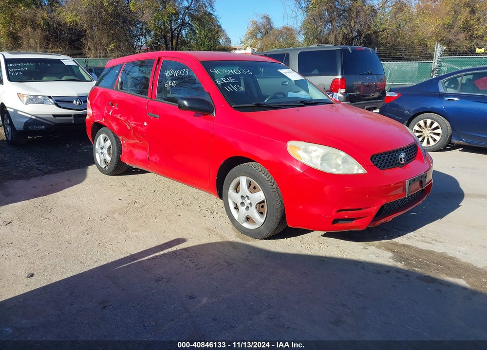 2003 TOYOTA MATRIX STANDARD VIN: 2T1KR32E93C074973