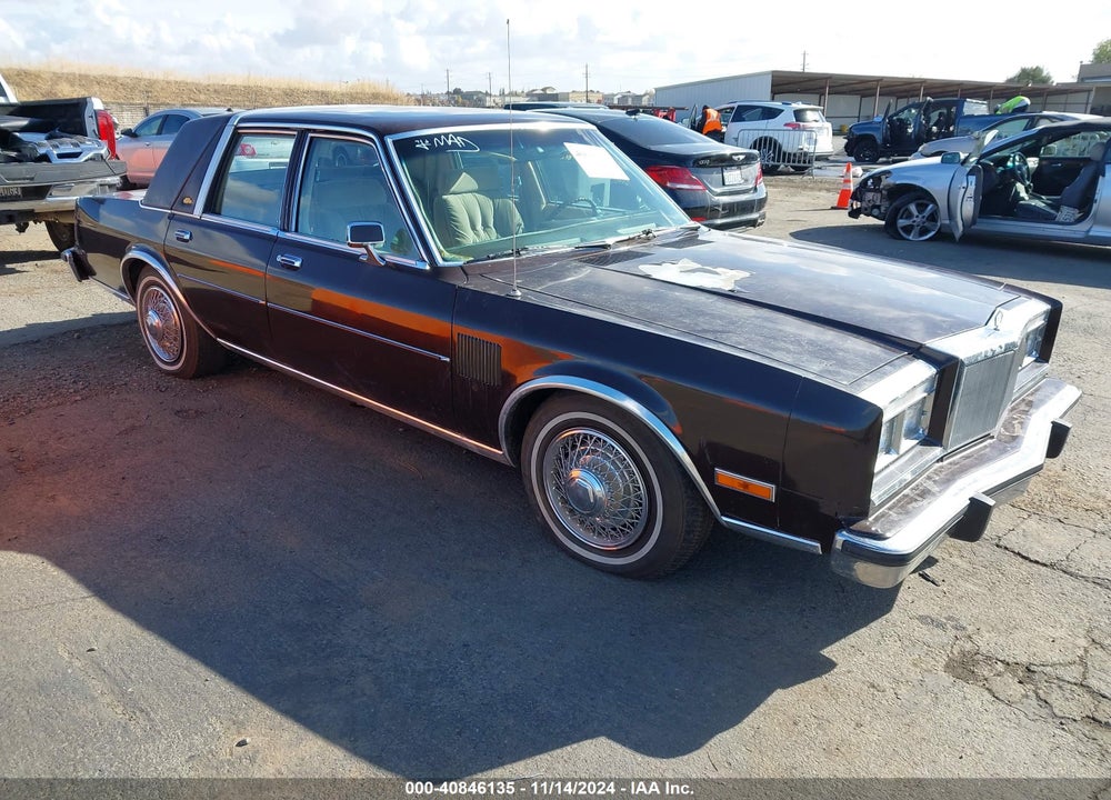 1983 CHRYSLER NEW YORKER FIFTH AVENUE VIN: 2C3BF66PXDR238002