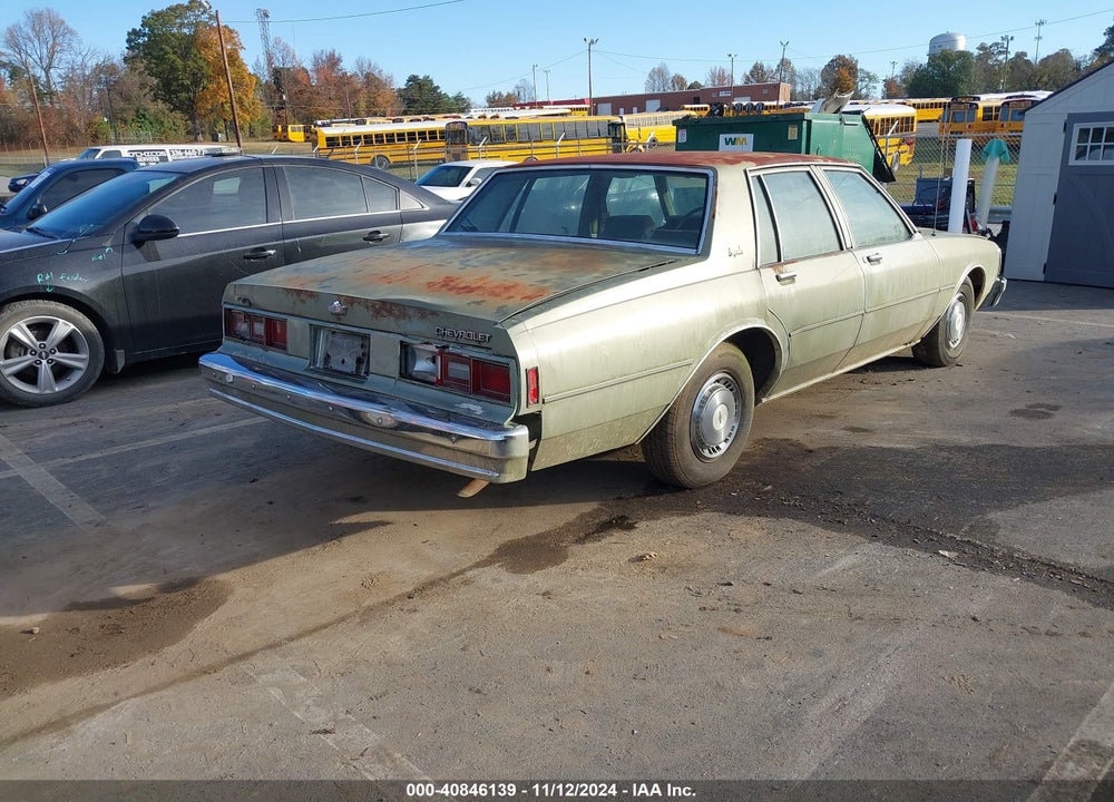 1985 CHEVROLET IMPALA VIN: 2G1BL69H0F9115247
