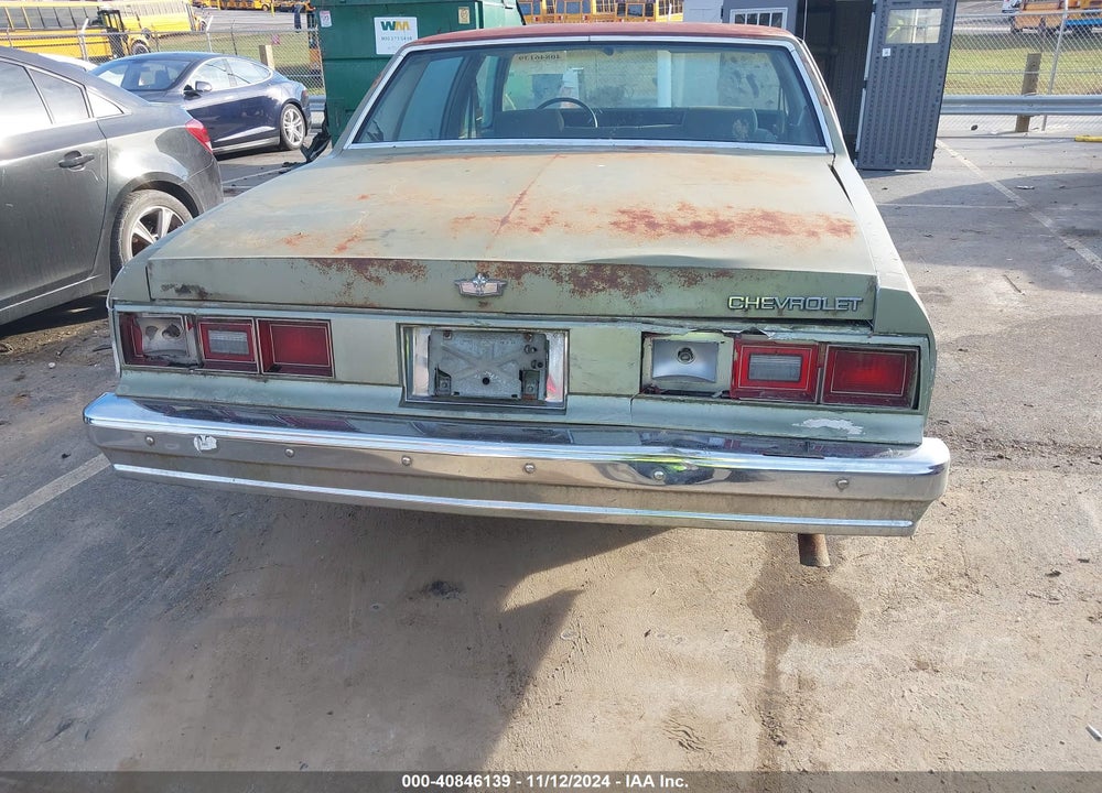 1985 CHEVROLET IMPALA VIN: 2G1BL69H0F9115247