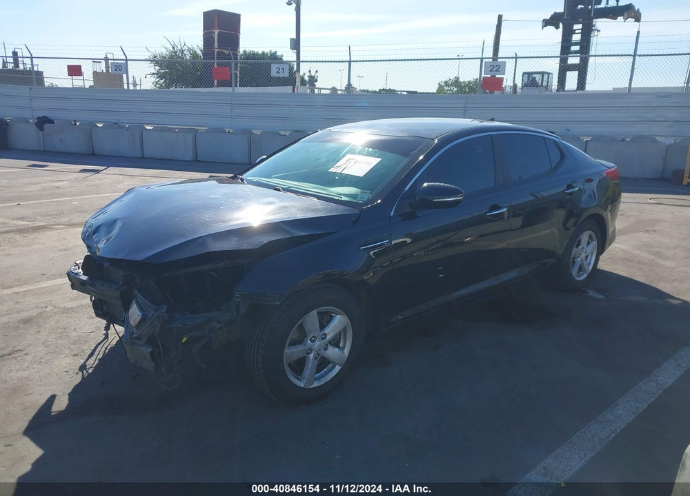 2015 KIA OPTIMA LX VIN: KNAGM4A73F5658376