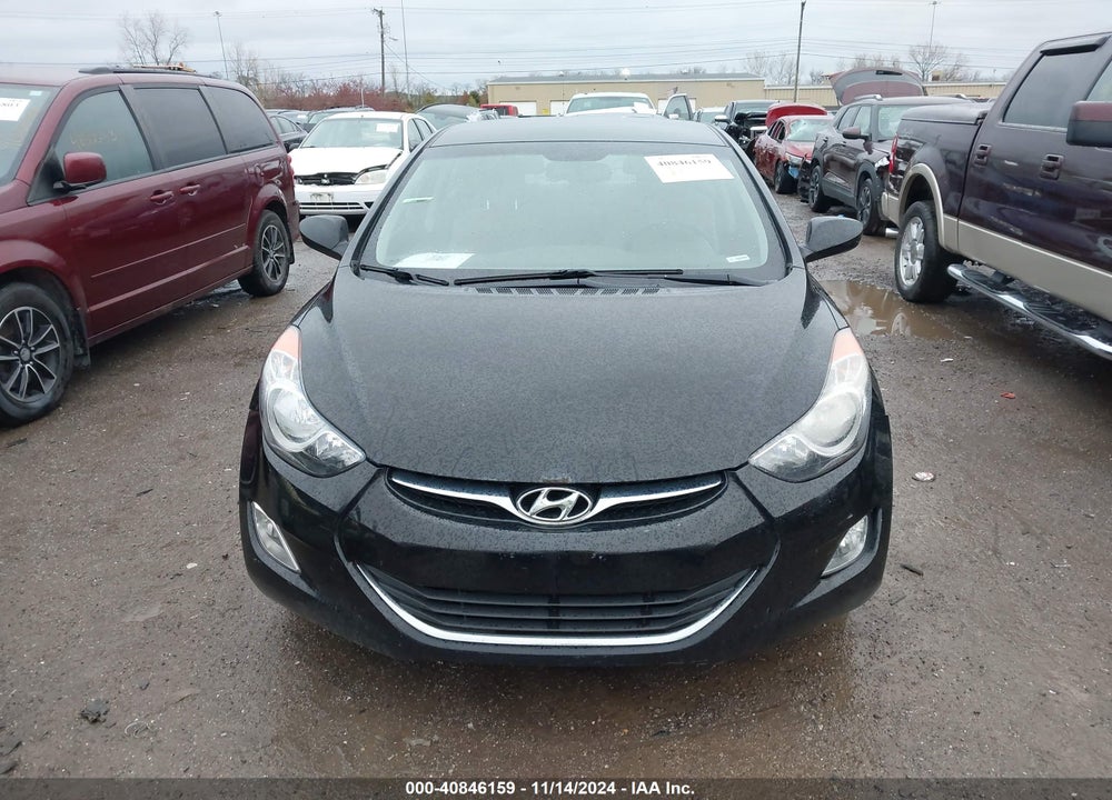 2013 HYUNDAI ELANTRA GLS VIN: KMHDH4AE8DU927155