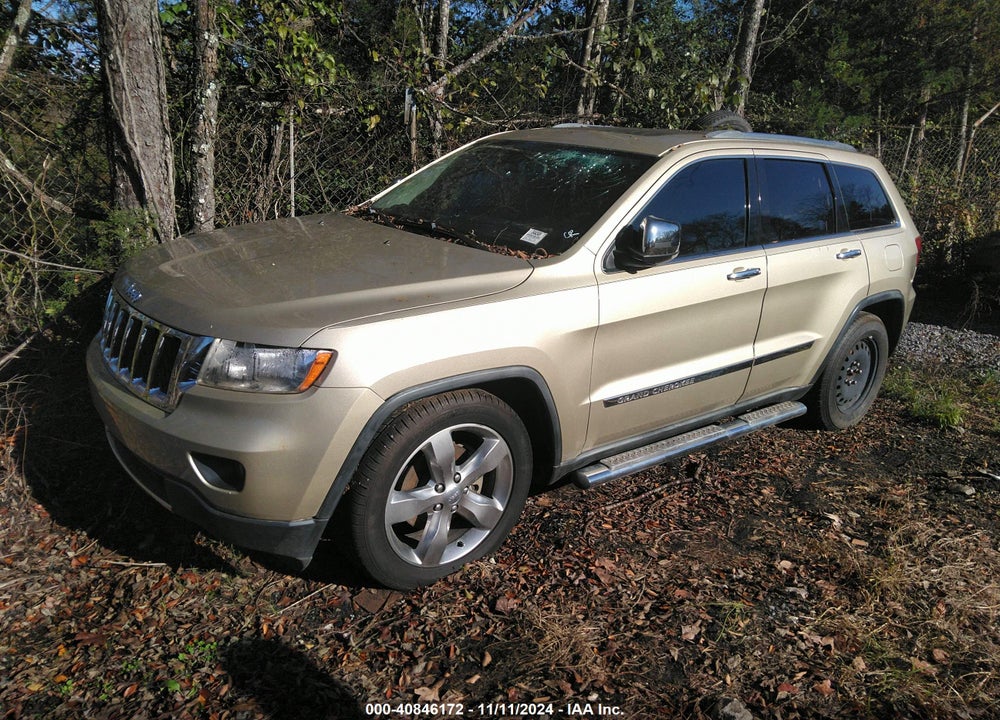 2011 JEEP GRAND CHEROKEE OVERLAND VIN: 1J4RS6GT2BC558576