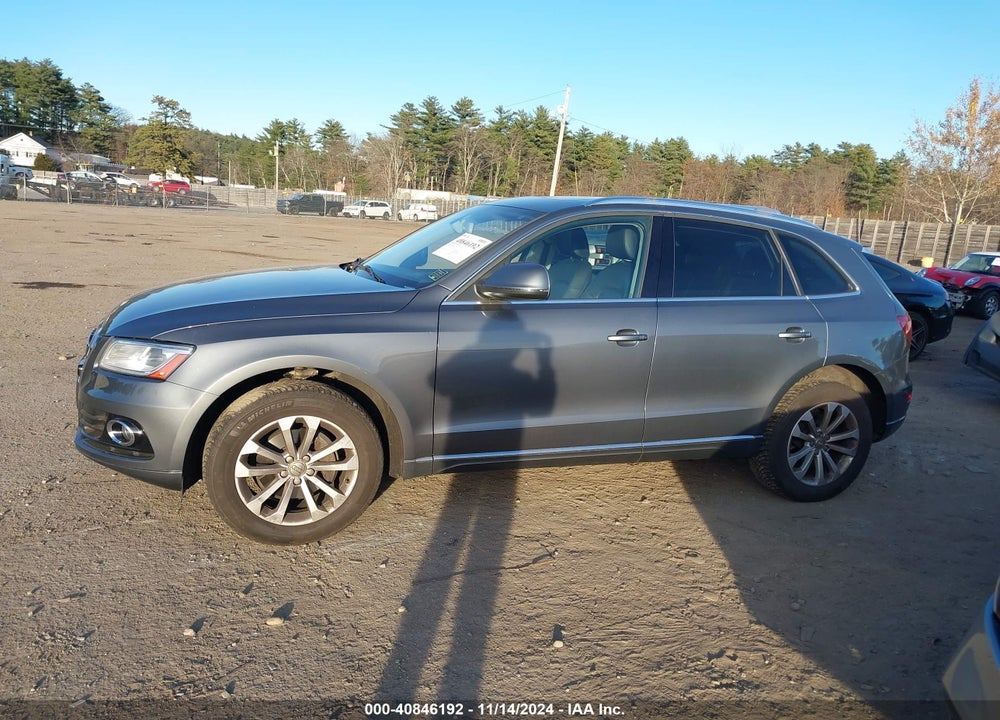 2014 AUDI Q5 2.0T PREMIUM VIN: WA1CFAFP9EA027036