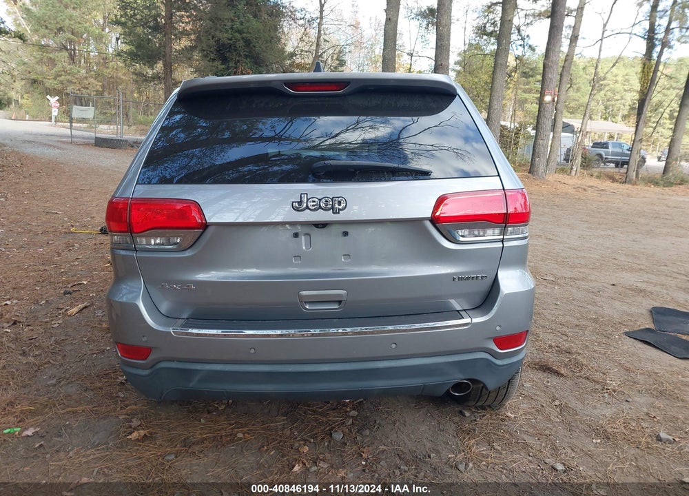2015 JEEP GRAND CHEROKEE LIMITED VIN: 1C4RJFBG5FC814461