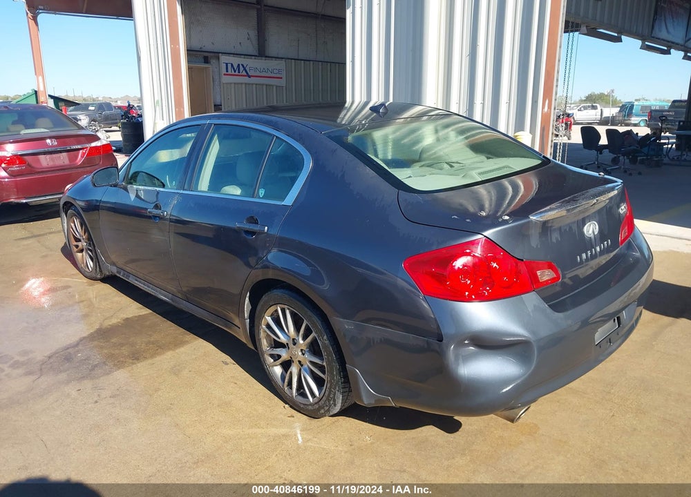 2008 INFINITI G35 JOURNEY VIN: JNKBV61E58M217117
