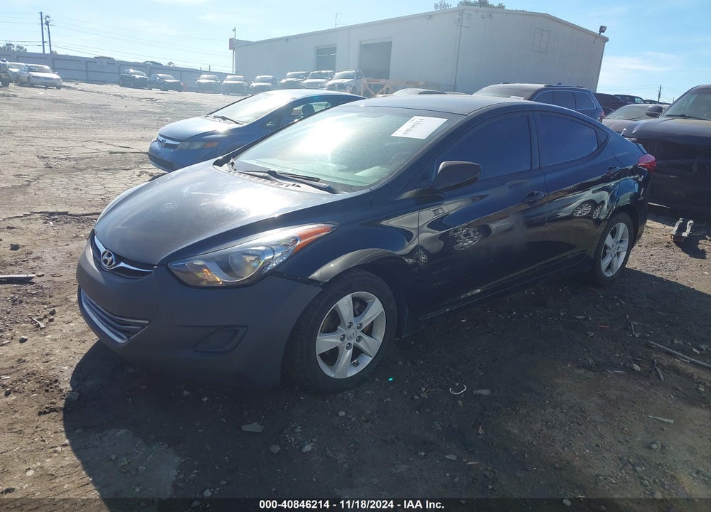 2011 HYUNDAI ELANTRA VIN: 5NPDH4AE6BH010954